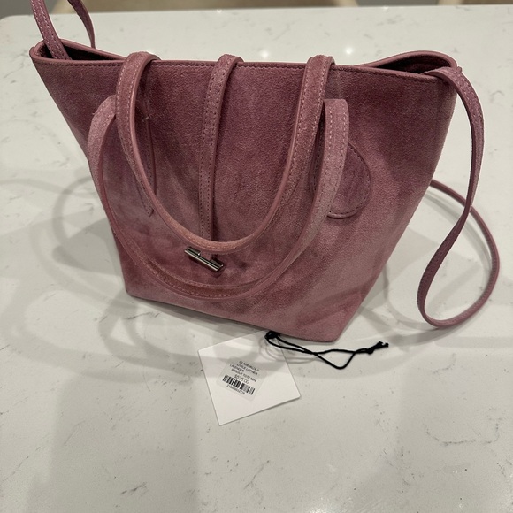 Gorgeous Little Liffner Lavendar Suede Crossbody Bag - Picture 4 of 4